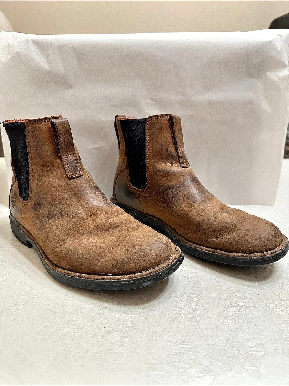 Timberland Earthkeepers Leather Chelsea Boots Brown
